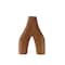 Hello Honey® 12" Natural Decorative Arched Wood Vase